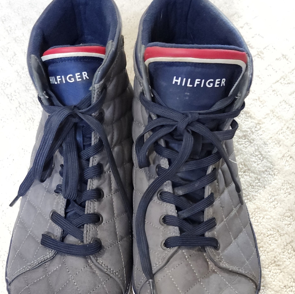 Men's Tommy Hilfiger Canvas Sneakers in Size 13